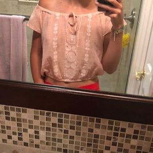 off the shoulder top